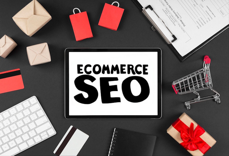 Strategi media digital untuk bisnis e-commerce dengan optimasi SEO agar website lebih mudah ditemukan di mesin pencari.