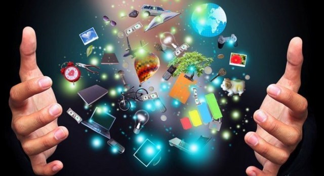 Transformasi teknologi digital 2025: ilustrasi integrasi AI, IoT, dan komunikasi modern di Indonesia