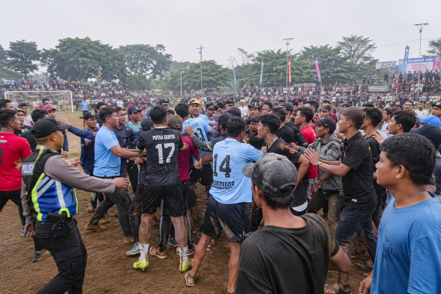 Silirejo Cup Pekalongan kericuhan kronologi dan respons Polresta