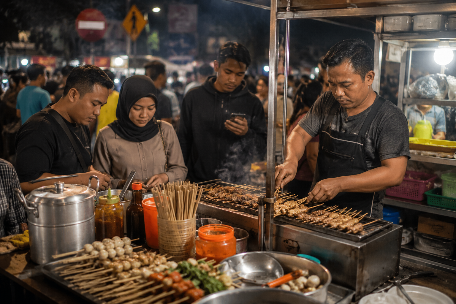 kuliner kaki lima Indonesia viral cilok dan seblak go international