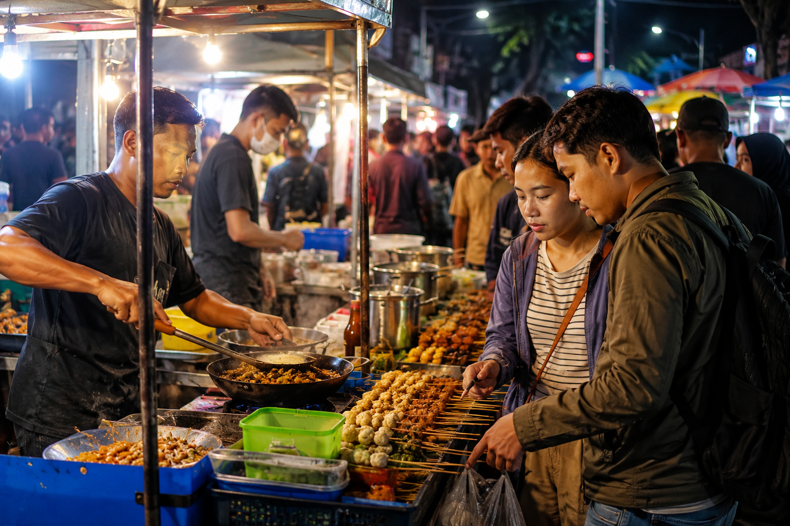 jajanan kaki lima Indonesia mendunia sate batagor cilok viral global
