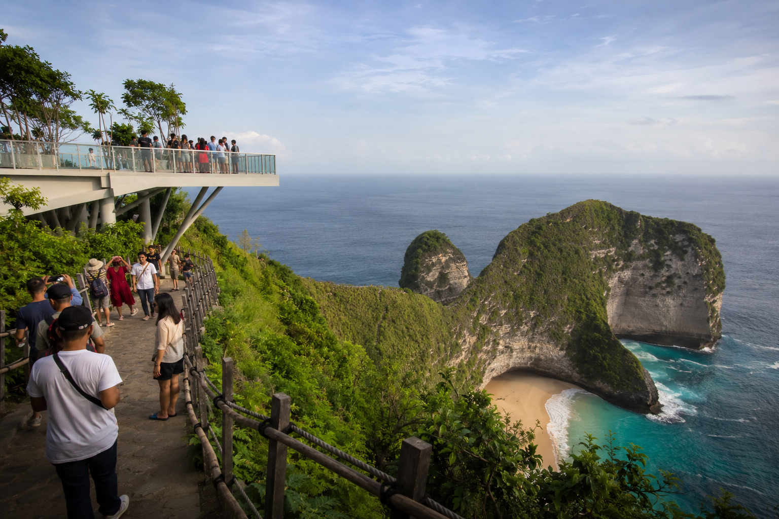 panorama destinasi wisata viral 2026 Bukit Steling
