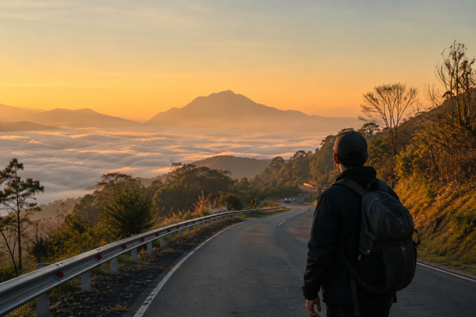 suasana tenang wisata ketenangan di alam terbuka