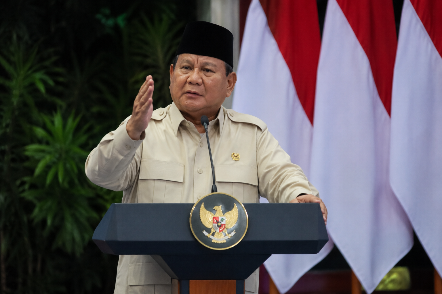 Prabowo lawan korupsi 2026 pidato Hari Pancasila transformasi ekonomi