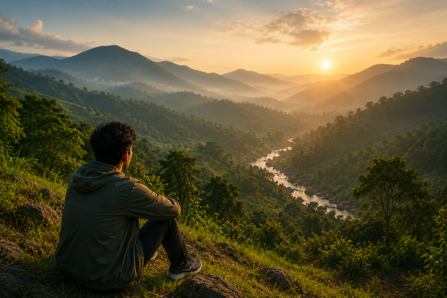 pemandangan gunung destinasi alternatif selain Puncak Bogor