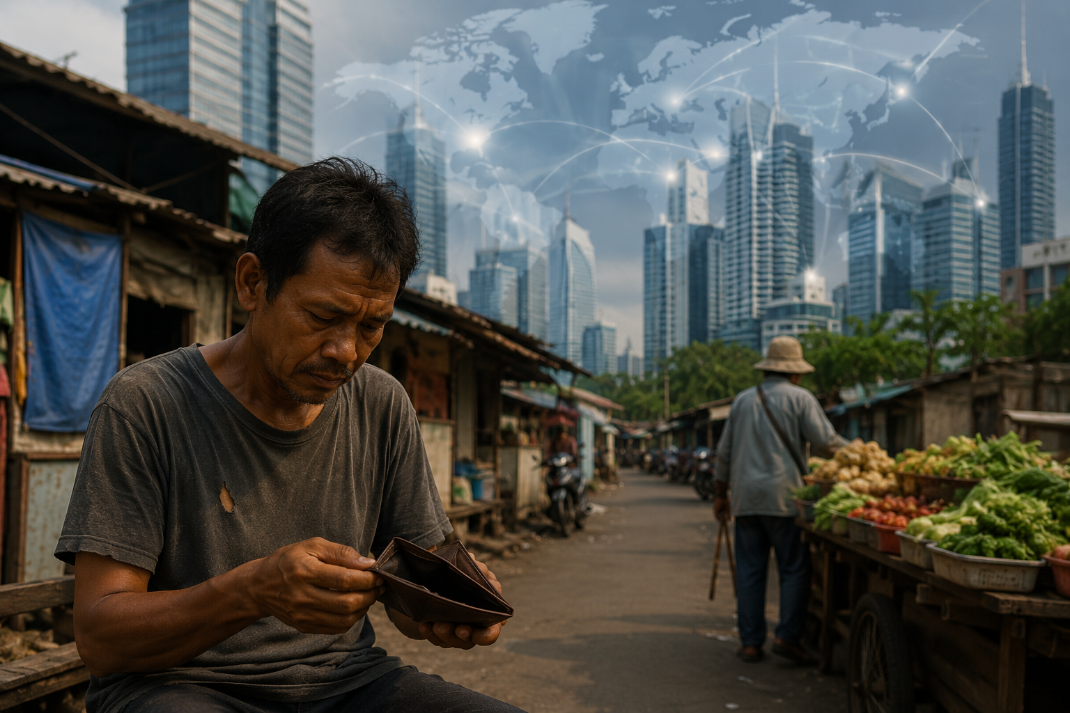 grafik fluktuasi nilai tukar dan dampak ekonomi global