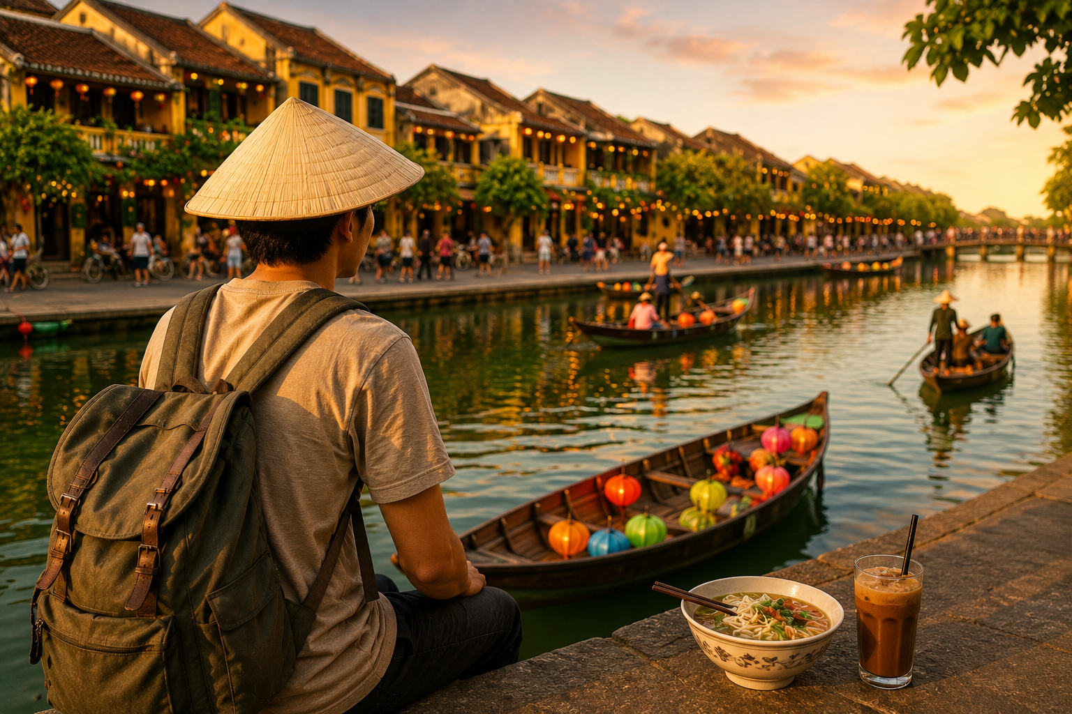 backpacker menikmati keliling Vietnam modal Rp5 juta