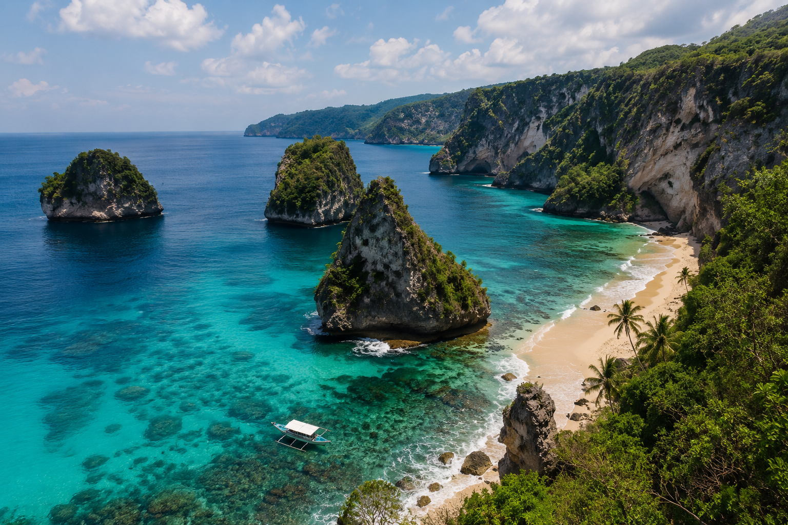 pemandangan indah hidden gem Indonesia di Pulau Bawean