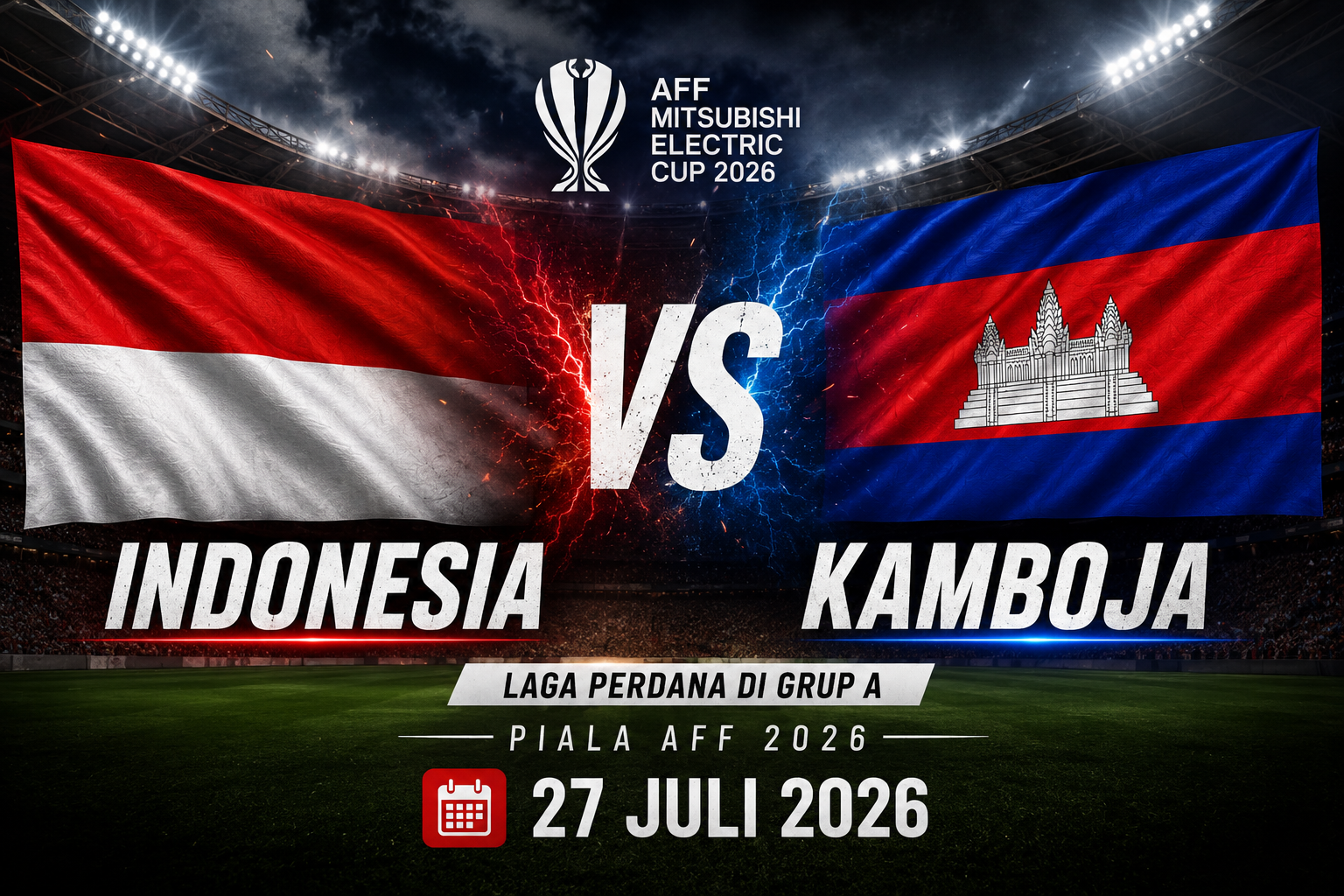 jadwal pertandingan Grup A Piala AFF 2026 Timnas Indonesia