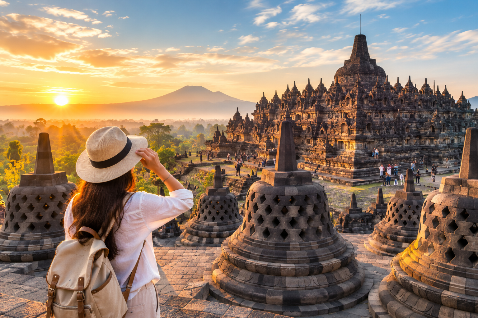 Candi Terkenal di Indonesia dengan arsitektur megah dan panorama alam yang memukau.