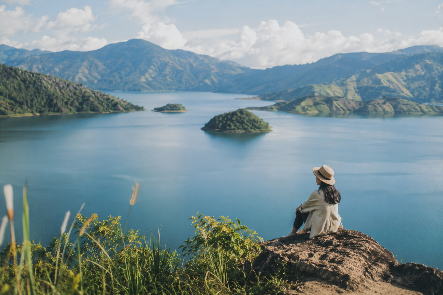 10 Danau Terindah Indonesia dengan panorama pegunungan dan air jernih