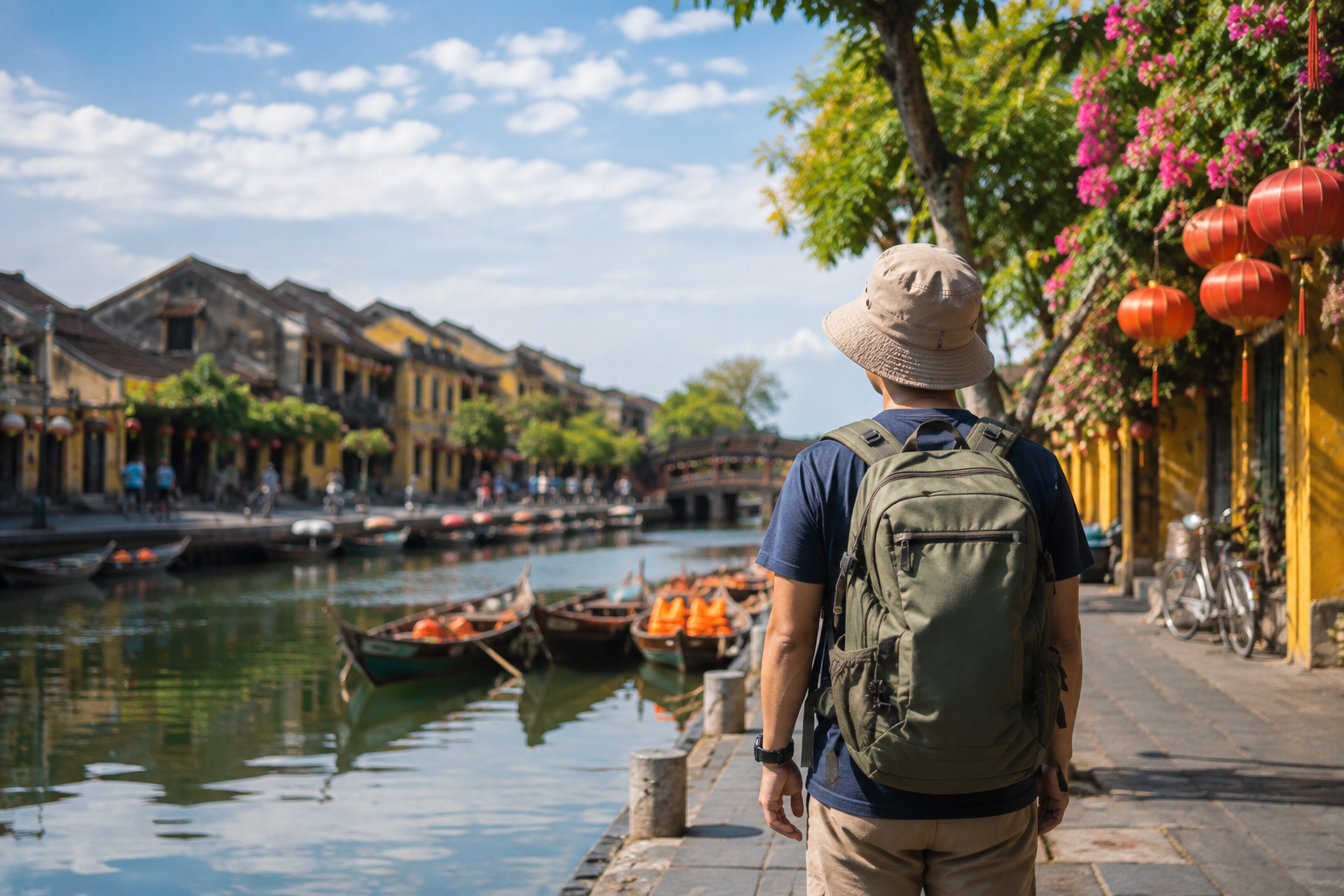 Backpacker ke Vietnam 2026 menjelajahi kota dan destinasi populer dengan itinerary hemat