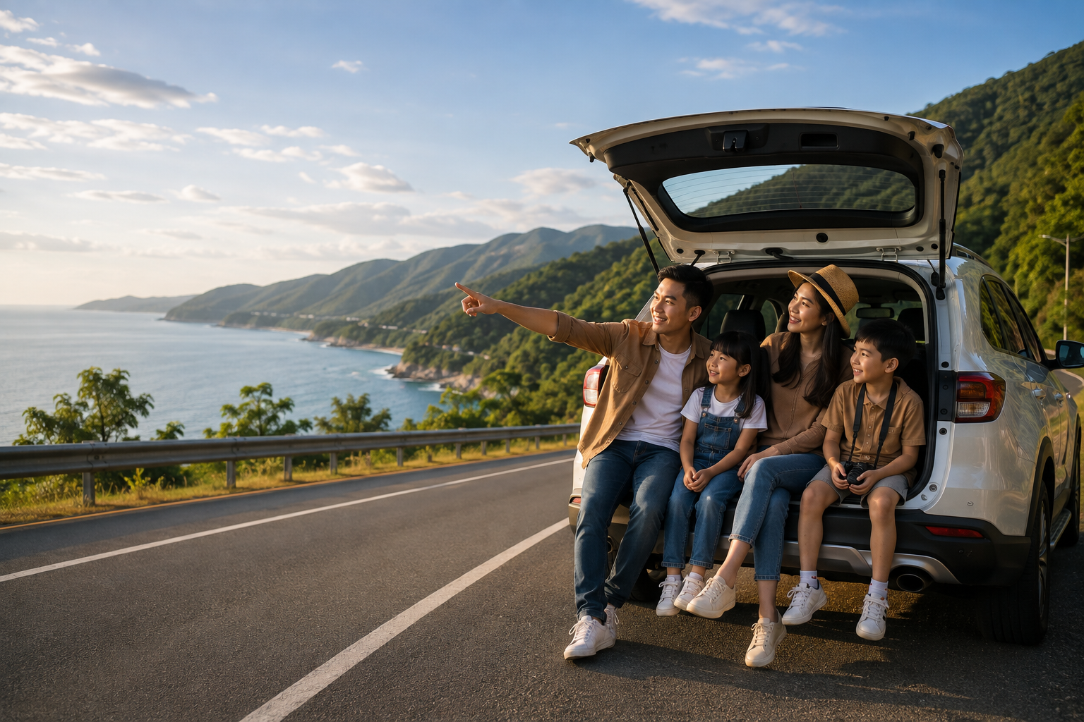Jalur Road Trip Terbaik di Indonesia menghadirkan perjalanan darat yang nyaman dengan panorama pegunungan, pantai, dan pedesaan yang indah.