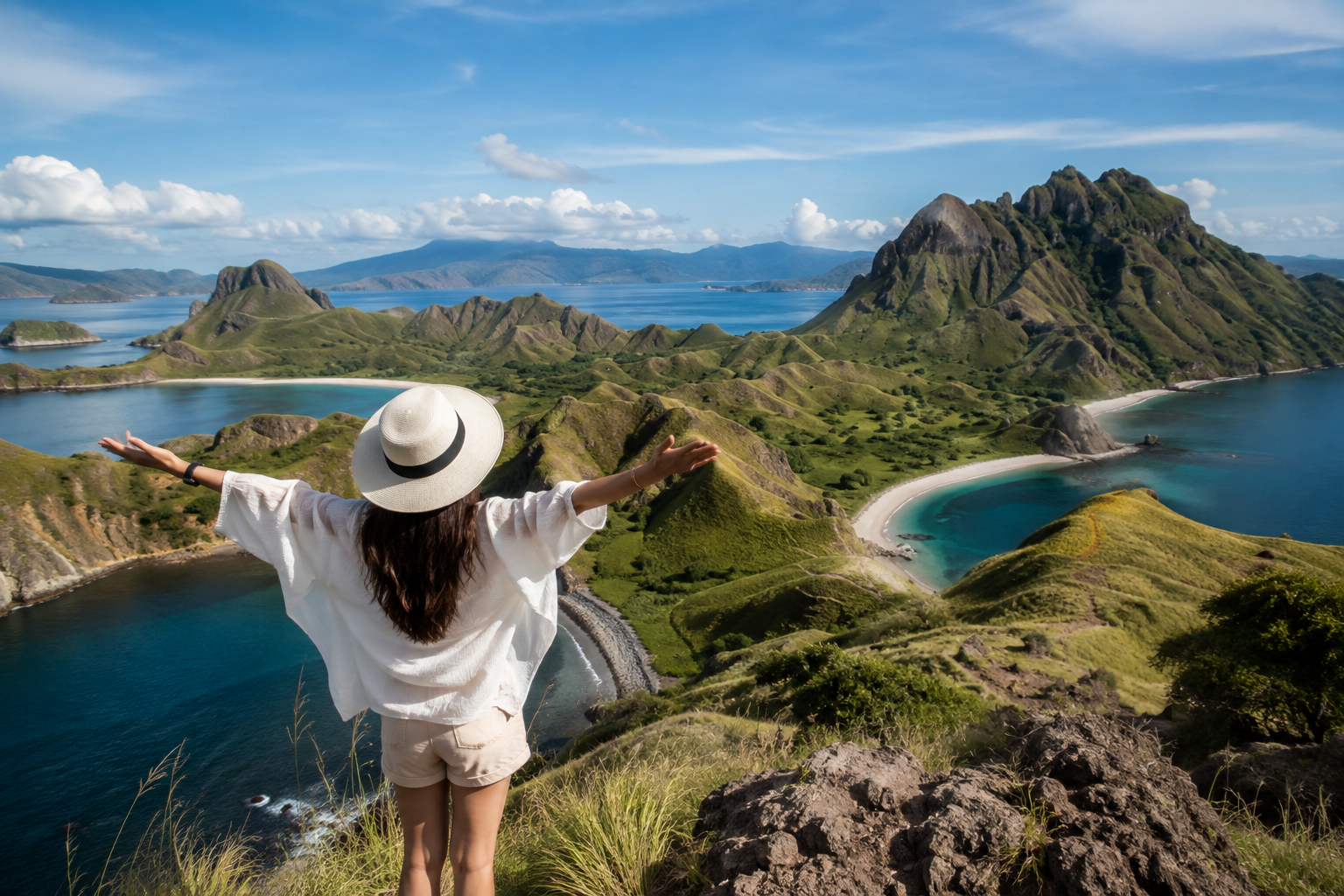 Tempat Wisata Alam di Indonesia menghadirkan panorama pegunungan, pantai, dan hutan tropis yang menjadi daya tarik wisata.
