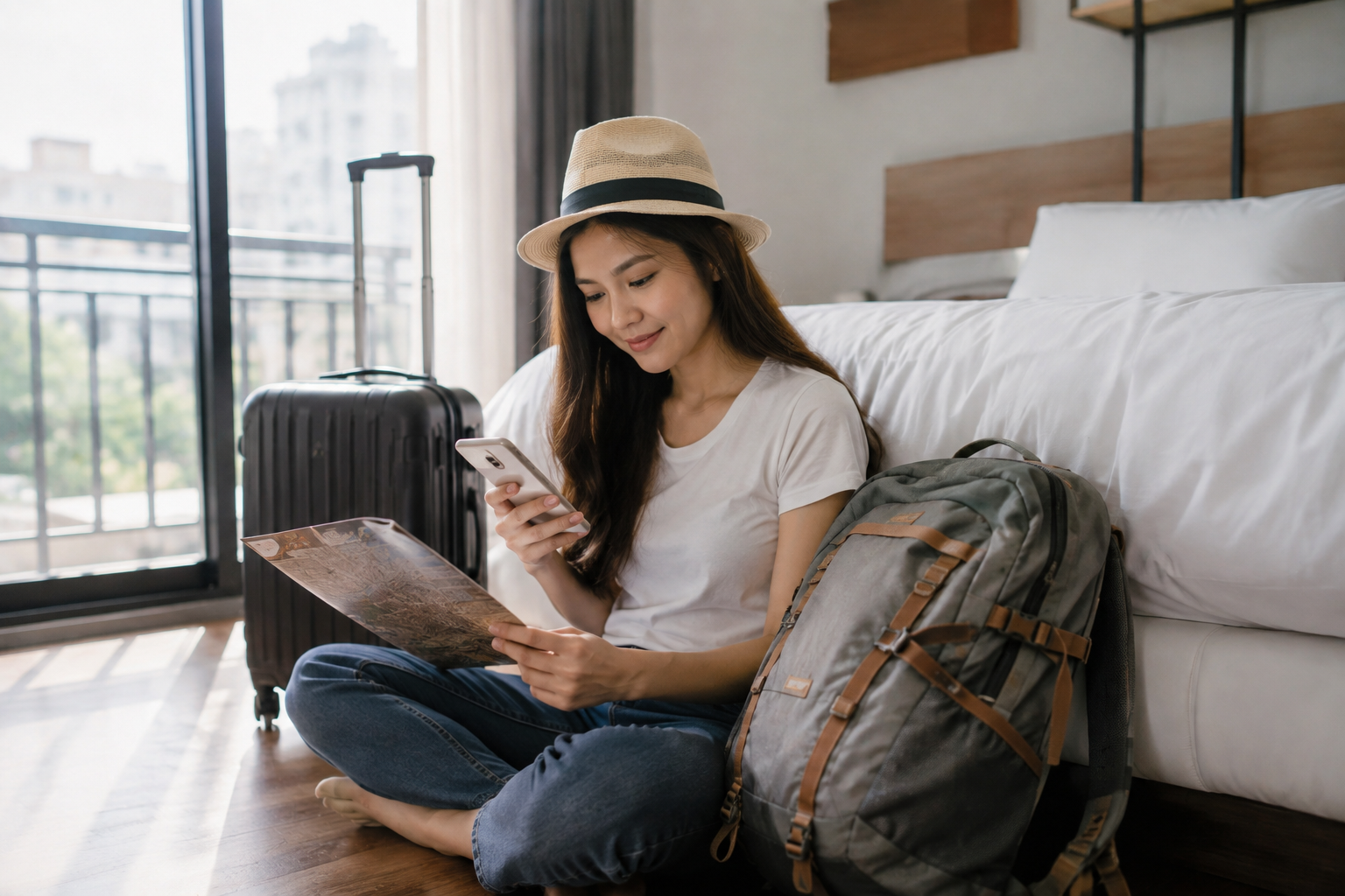 traveling murah untuk pemula dengan tips menghemat tiket dan penginapan selama perjalanan